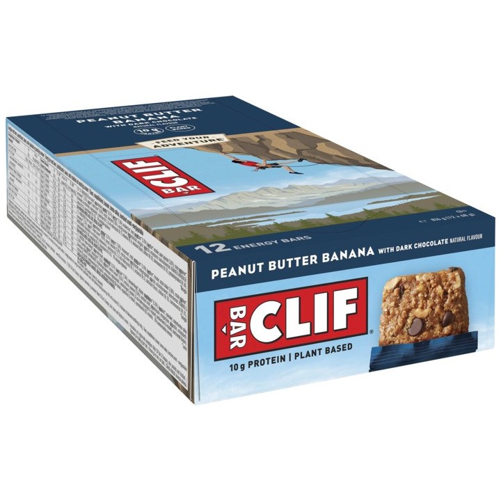 CLIF Barre Chocolat noir avec beurre de cacahuètes et banane