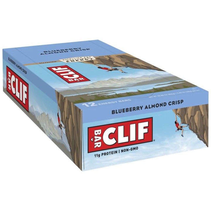 CLIF Barre Croustillant aux amandes et aux myrtilles